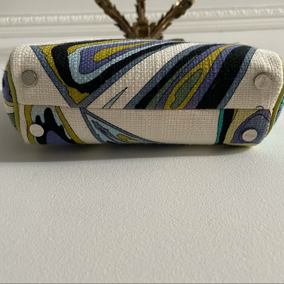 Authentic Emilio Pucci abstract print tote bag - Picture 4 of 15